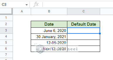 dates in different formats